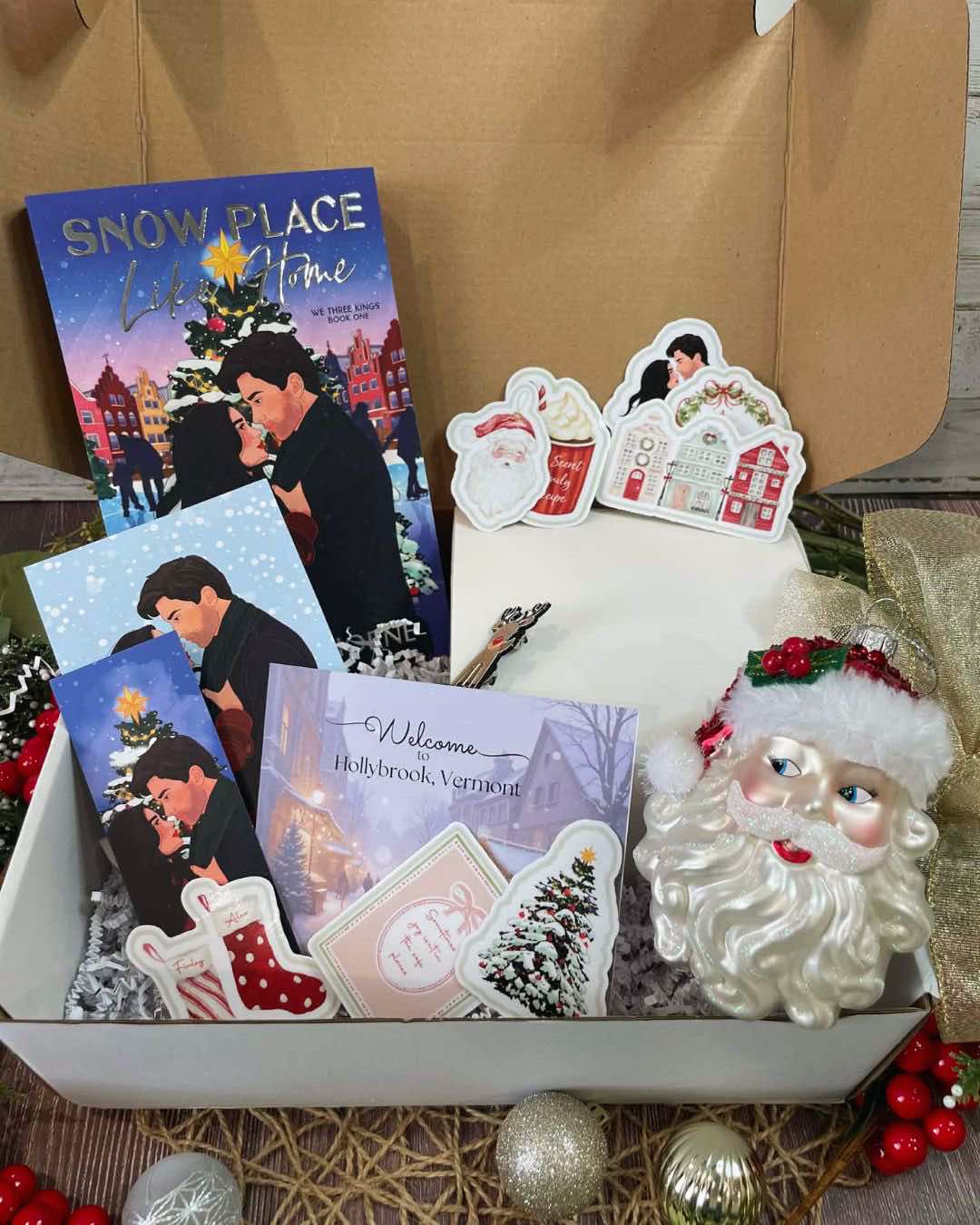 Snow Place Like Home Christmas Gift Box